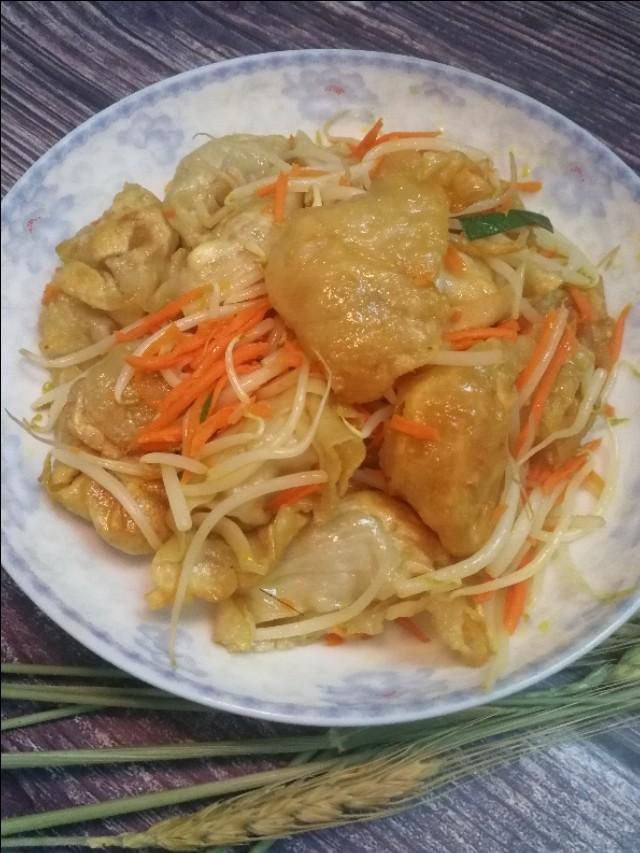 吃过炒面炒粉，吃过潮汕这种特色炒饺子吗？出锅除了香还是香